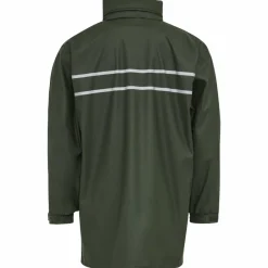 Clearance Elka Dry Zone Unisex Regnjakke - Oliven