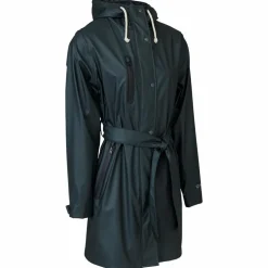 Elka Elements Dame Regnjakke - Mørk salamander