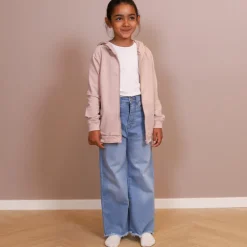 Hot En Fant Børne Hættetrøje - Shadow Gray