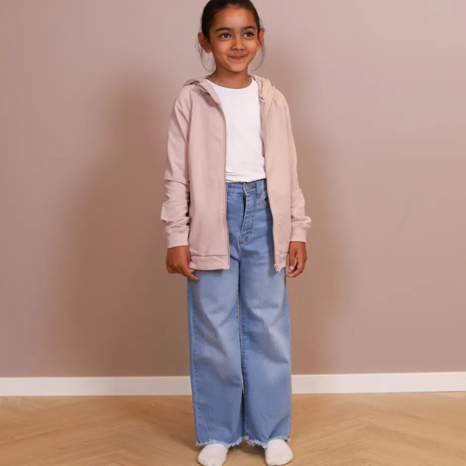 Hot En Fant Børne Hættetrøje - Shadow Gray