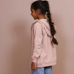 Hot En Fant Børne Hættetrøje - Shadow Gray