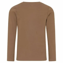 Best En Fant Børne Langærmet t-shirt i økologisk bomuld - Coca Mocha