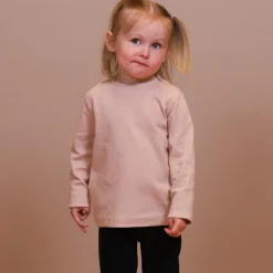 New En Fant Børne Langærmet t-shirt i økologisk bomuld - Shadow Gray