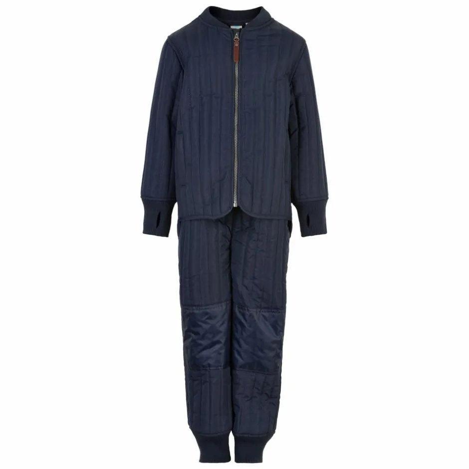 Clearance En Fant Børne Termosæt m. BIONIC-FINISH® ECO coating - Blue Night