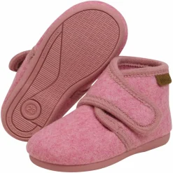 Hot En Fant Pige Hjemmesko i uld - Wild Rose