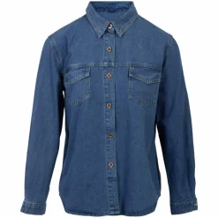 Sale Fashion Lorrta Dame Skjorte Jakke - Denim
