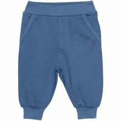 Clearance Fixoni Drenge Sweatpants i økologisk bomuld - Blue Fushion