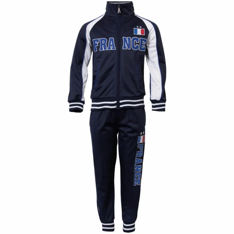 Outlet NN France Børne Joggingsæt - Navy