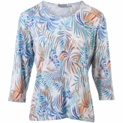 Clearance Gabriella K. Dame Bluse - Blue