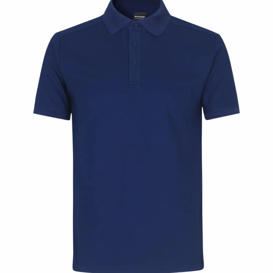 Clearance GEYSER by ID Herre Polo - Navy