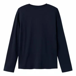 Online Guppy Alim Pokémon Pikachu Børne Langærmet t-shirt - Dark Sapphire