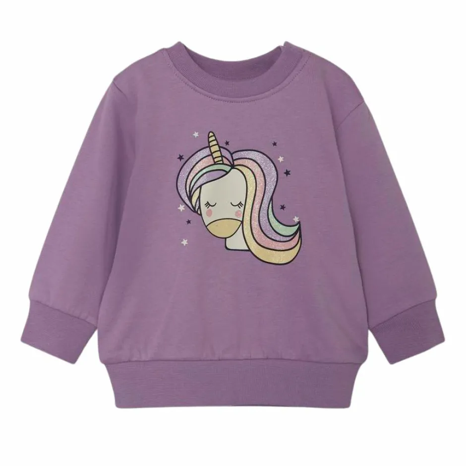 Sale Guppy Dania Pige Sweatshirt - Regal Orchid
