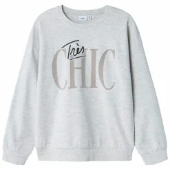 Outlet Guppy Lorva Børne Sweatshirt - Light Grey Melange