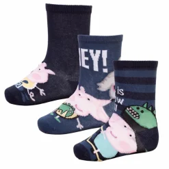 Best Guppy Mori Gurli Gris Børne Strømper - Dark Sapphire