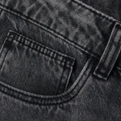 New Guppy Rose Pige Jeans - Dark Grey Denim