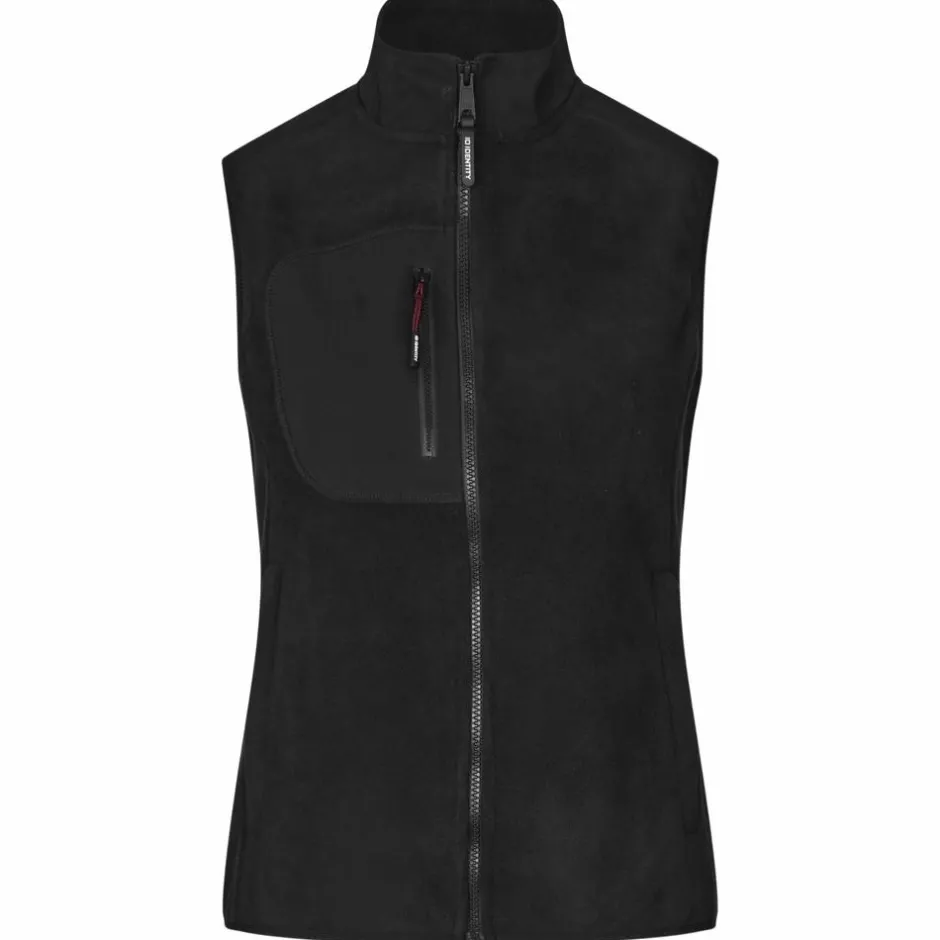 Sale ID Bonded Dame Vest m. fleece - Sort