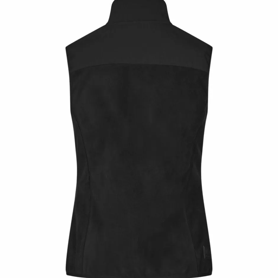 Sale ID Bonded Dame Vest m. fleece - Sort