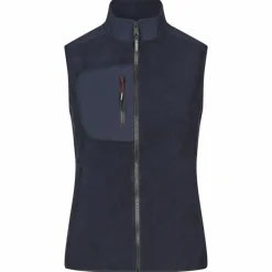 ID Bonded Dame Vest m. fleece - Navy