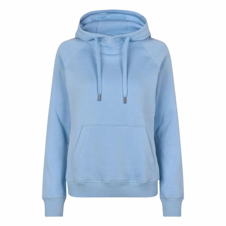 New ID Core Dame Hættetrøje - Lys Blå