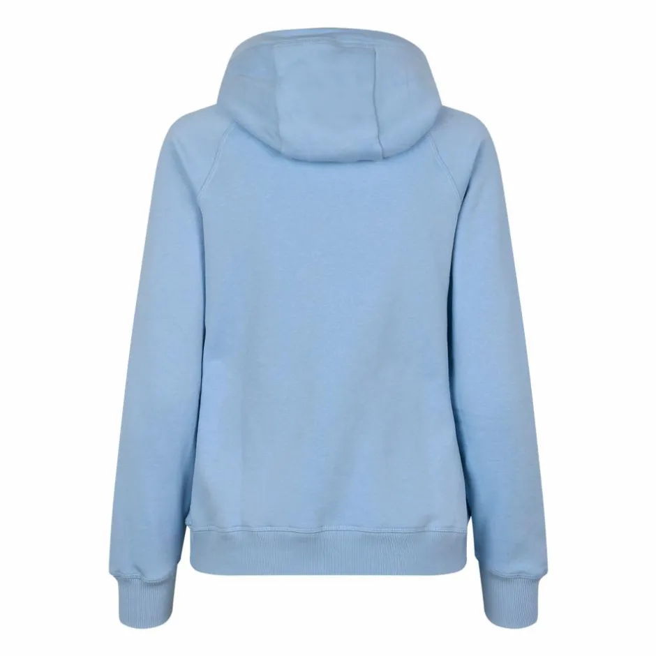 New ID Core Dame Hættetrøje - Lys Blå