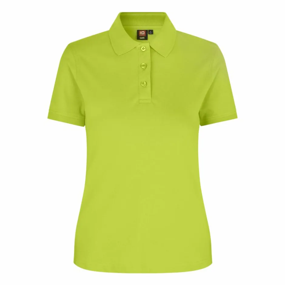 Clearance ID Dame Polo - Lime