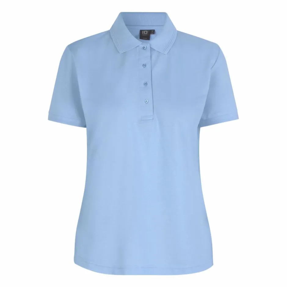 ID Dame Polo - Lys Blå