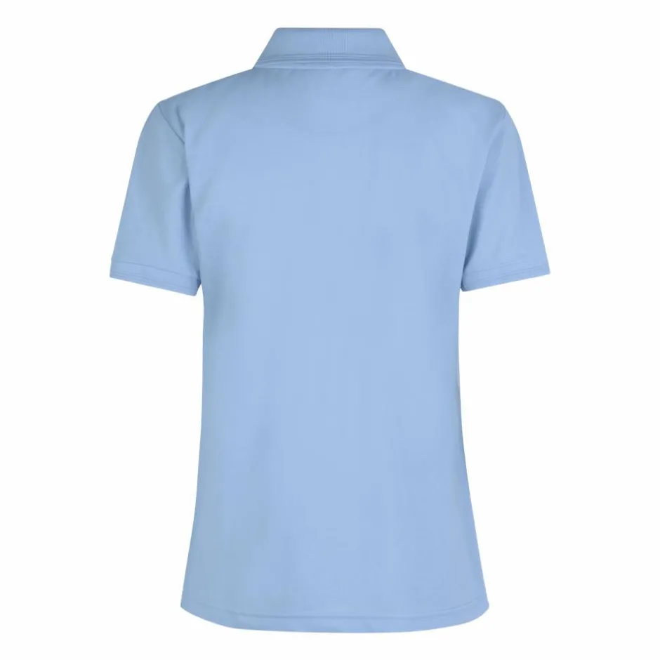 ID Dame Polo - Lys Blå