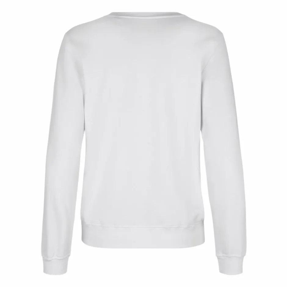 Clearance ID Dame Sweatshirt - Hv Hvid