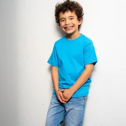 New ID Game Børne T-shirt - Cyan