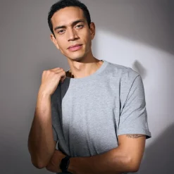 Best ID Game Herre T-shirt - Grå Melange