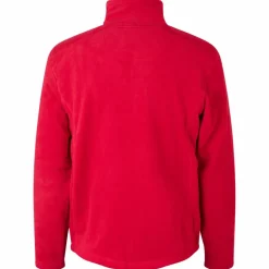 Clearance ID Herre Fleecejakke - Rød