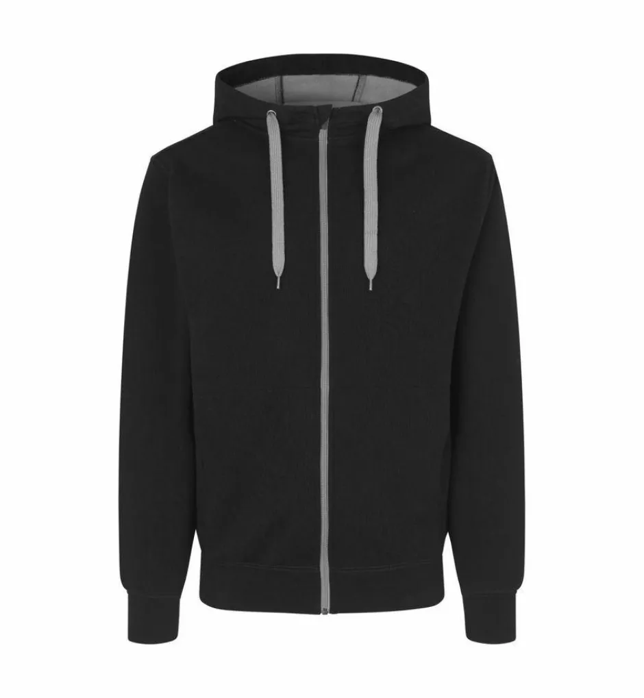 Outlet ID Herre Hættetrøje - Black