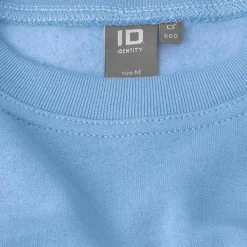 Discount ID Herre Sweatshirt - Lys Blå