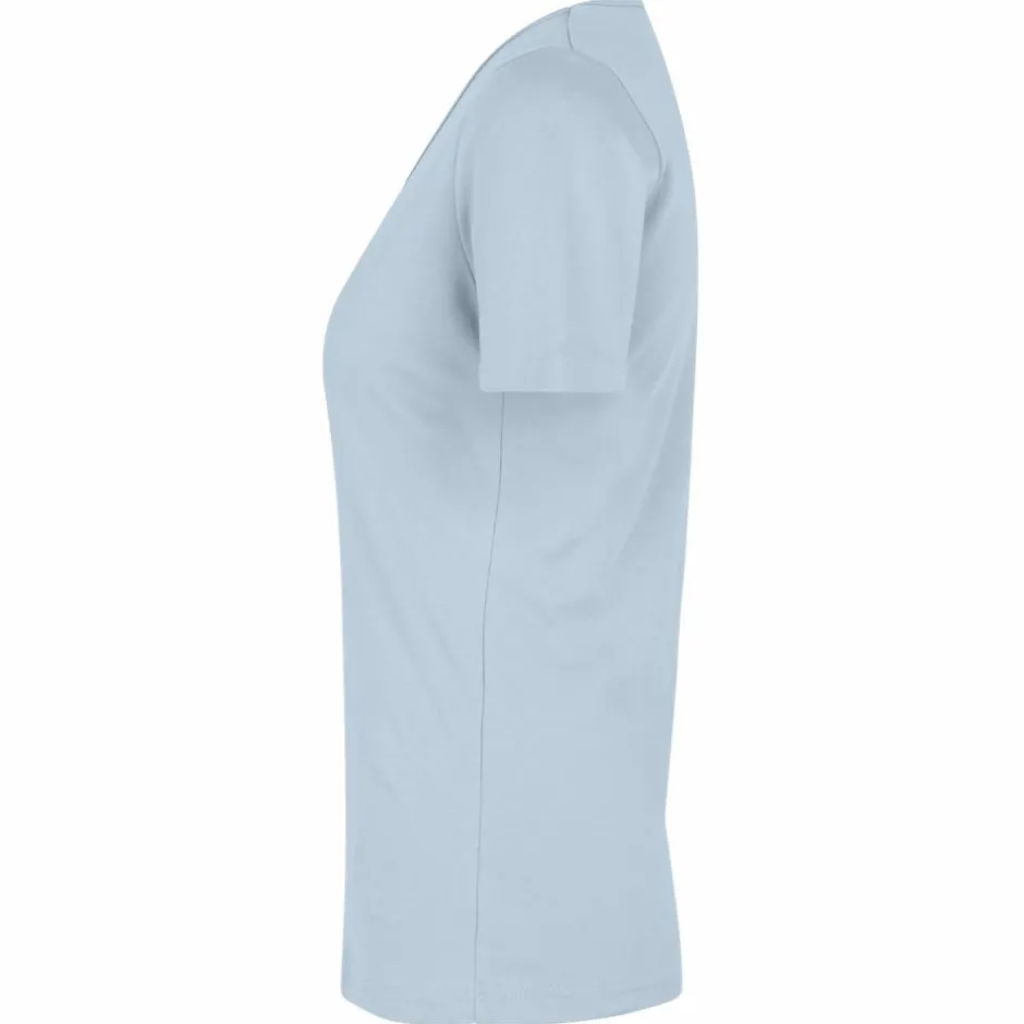 New ID Interlock Dame T-shirt - Light Blue