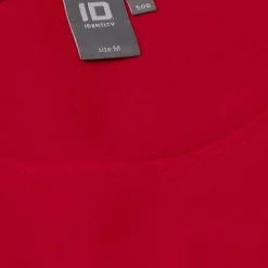 Online ID Interlock Dame T-shirt - Rød