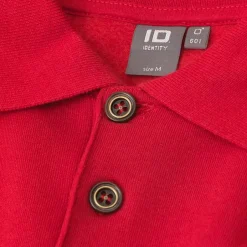 Best ID Klassisk Herre Sweatshirt - Rød