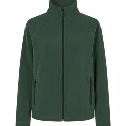 Best ID Microfleece Dame Fleecejakke - Flaskegrøn