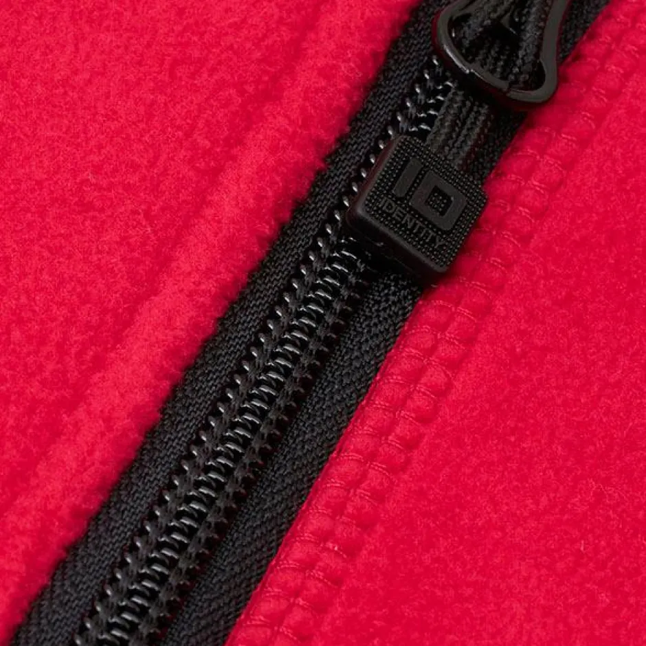 Best ID Microfleece Dame Fleecejakke - Red