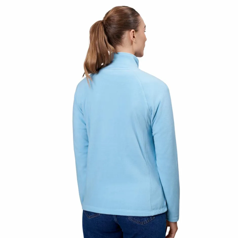 Sale ID Microfleece Dame Fleecejakke - Light Blue