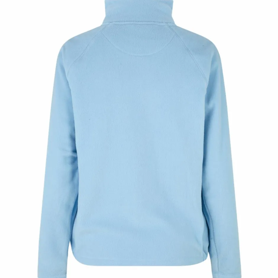 Sale ID Microfleece Dame Fleecejakke - Light Blue