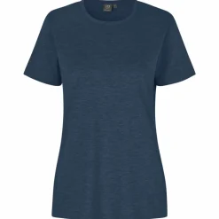 Clearance ID Pro Wear Dame T-shirt - Blue Melange