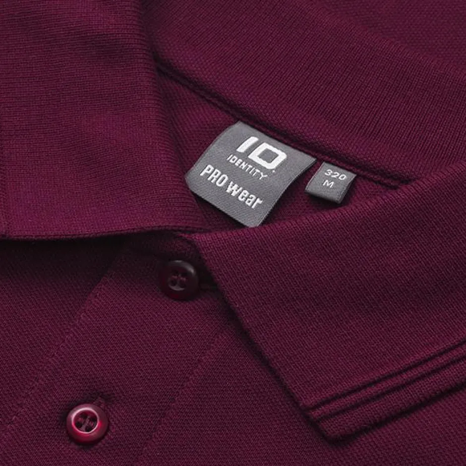 ID Pro Wear Herre Polo - Bordeaux