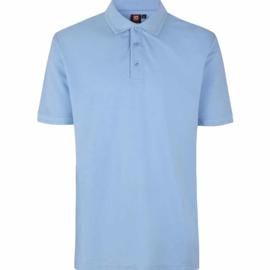 Sale ID Pro Wear Herre Polo - Light Blue
