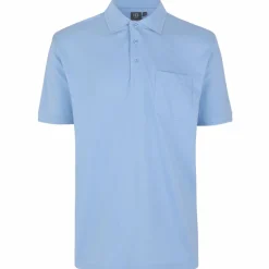 Sale ID Pro Wear Herre Polo - Light Blue
