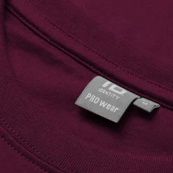Best ID Pro Wear Herre T-shirt - Bordeaux