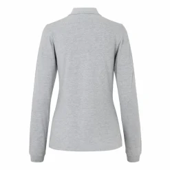 Best ID Stretch Dame Polo - Grå Melange