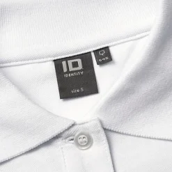 Sale ID Stretch Dame Polo - Hv Hvid