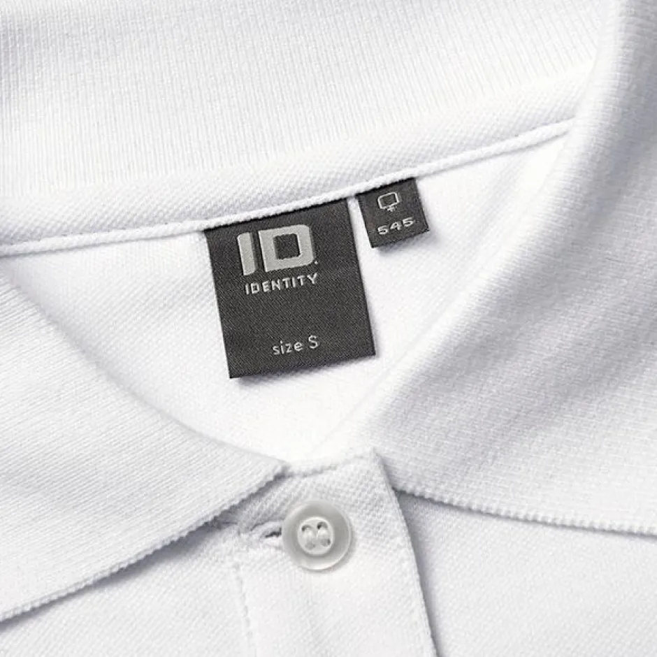 Sale ID Stretch Dame Polo - Hv Hvid