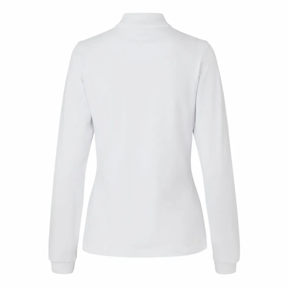 Sale ID Stretch Dame Polo - Hv Hvid