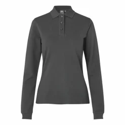 Sale ID Stretch Dame Polo - Koksgrå